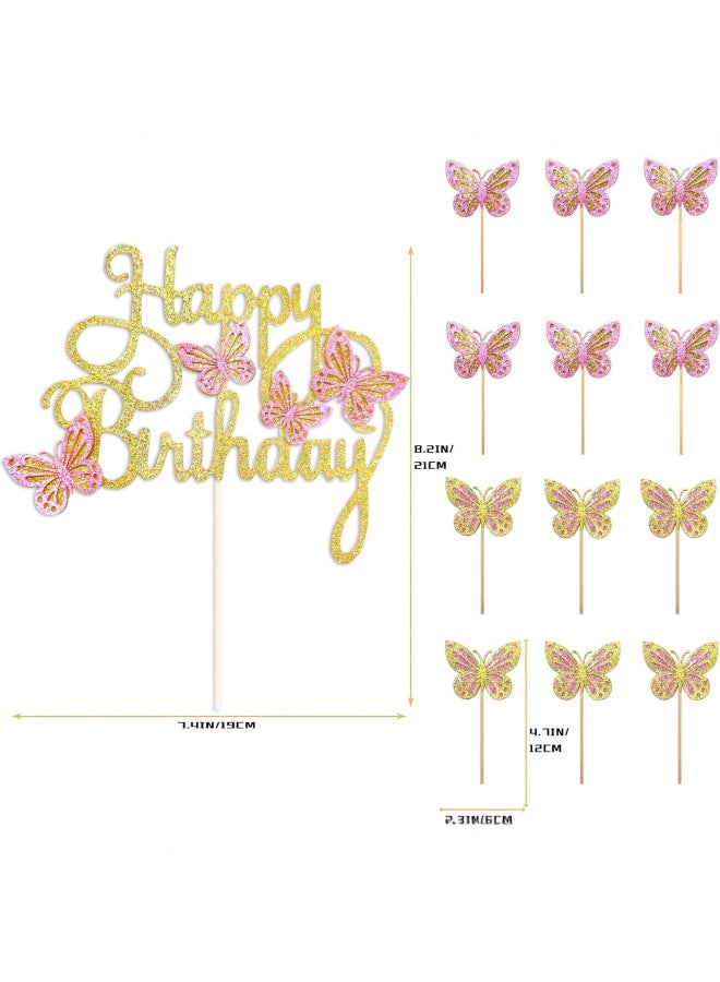 New Year Cake - Birthday Cake Decoration - Rose Red - Party Supplies, Baking Decoration, Gift - Image 4