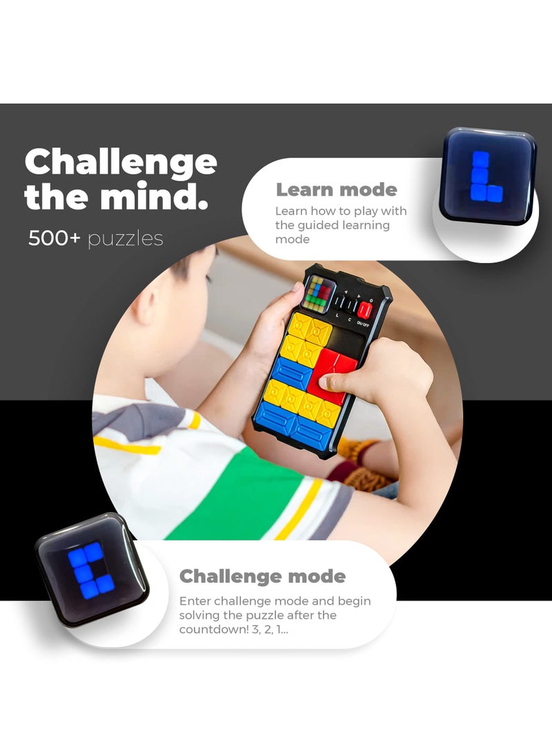 Super Slide Puzzle Games, 500+ Level Challenges Brain Teaser Puzzle, STEM Toys for Kids, Brain Teaser Puzzle Learning Games for Kids, Teens, Travel Games, Gifts for Boys Girls  - Image 3