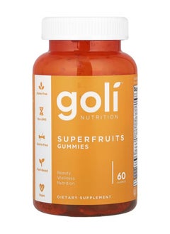 Goli Superfruit Gummies 60 Pieces 