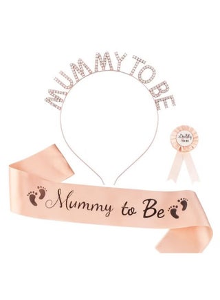 Baby Shower Decorations for Mommy to Be Headband with Mommy To Be Sash and Daddy To Be Badge-for Baby Shower Party Favors Gender Reveals Party Gifts - pzsku/ZFBE01A8C5B51D28C97CBZ/45/1748634843/1fb4dd13-4139-4f82-b29a-4f9a4713af16