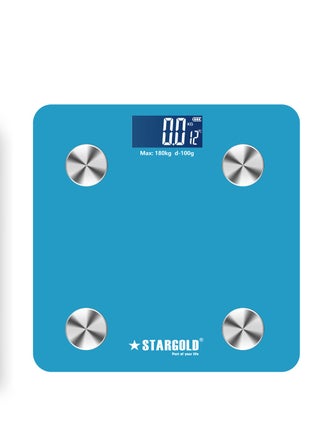 Digital Personal Weighing Scale With Bluetooth Connectivity, 180 KG Capacity BMI, Body Fat, Muscle Mass, Water Index, and Metabolic Rate - pzsku/ZFBE030AEA415D922B806Z/45/_/1723650769/5ce1f269-f245-4c3a-8fa1-da1d08f63e40