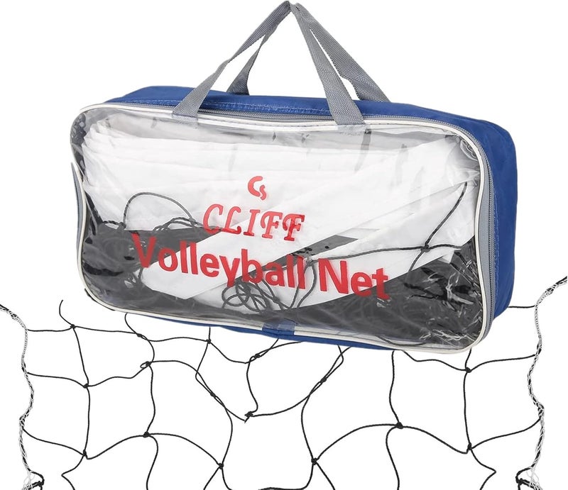 woobles Volleyball Net, 27 FT x 3 FT Beach Volleyball Net Super Strong Portable with Waterproof Storage Bag for Indoor Match and Outdoor Game - Image 1