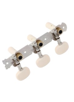 Generic Classical Acoustic Guitar Tuning Machine Heads Pegs Keys Tuners Pair L+R With Screws  - Image 3
