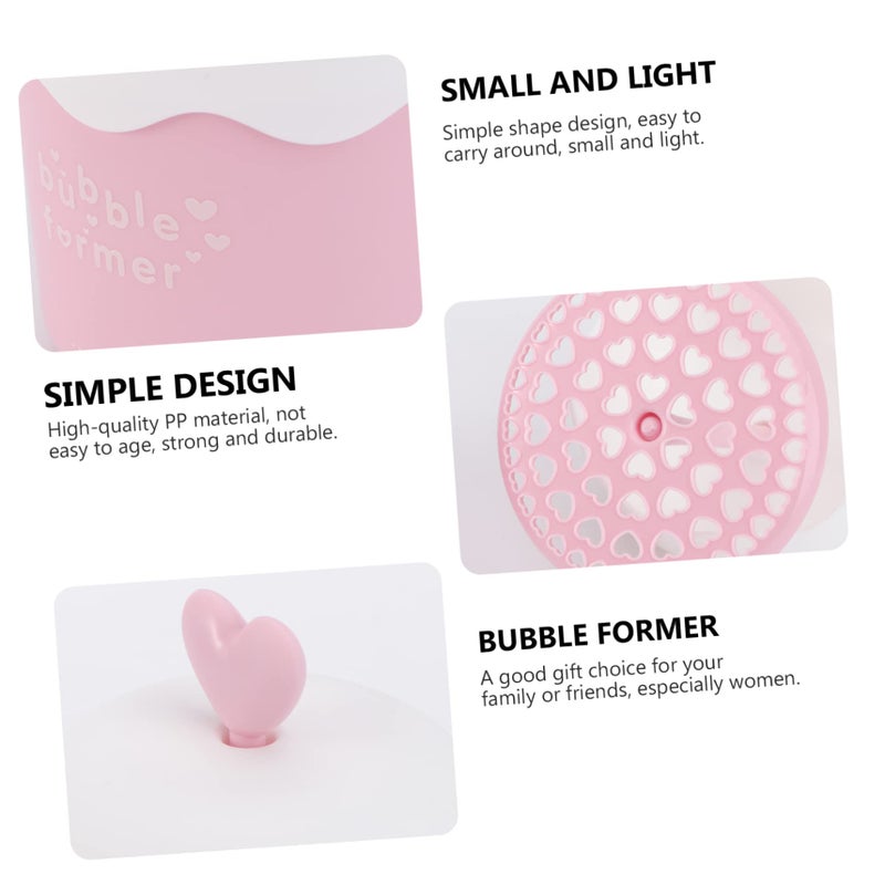 DOITOOL Face Wash Foam Maker Facial Foam Cup Whip Bubble Maker Whip Facial Skin Cleansing Care for Home Travel Pink - Image 5