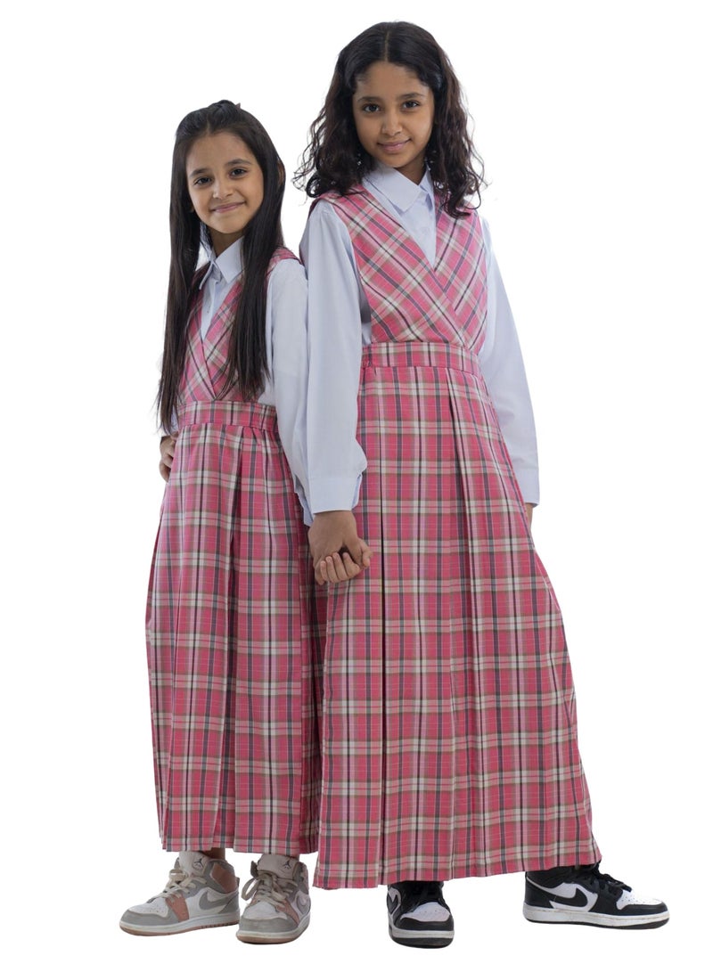 مريول لارا مريول اكس مودي وردي كاروهات غامق - Image 1