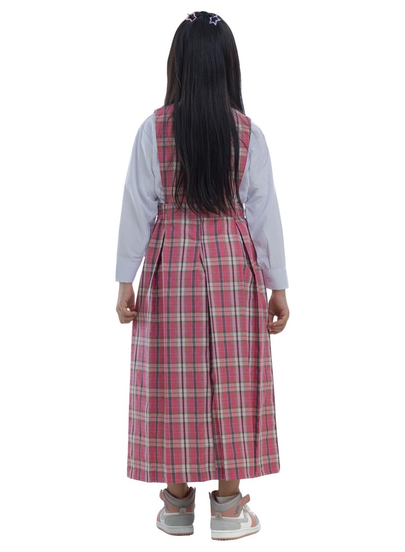 مريول لارا مريول اكس مودي وردي كاروهات غامق - Image 4