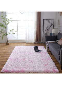 GT-Wheel Large Area Rugs Super Soft Fluffy Tie Dye Rug Modern Indoor Fuzzy Carpets Decor  - Image 2