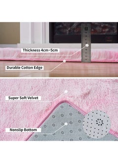 GT-Wheel Large Area Rugs Super Soft Fluffy Tie Dye Rug Modern Indoor Fuzzy Carpets Decor  - Image 5