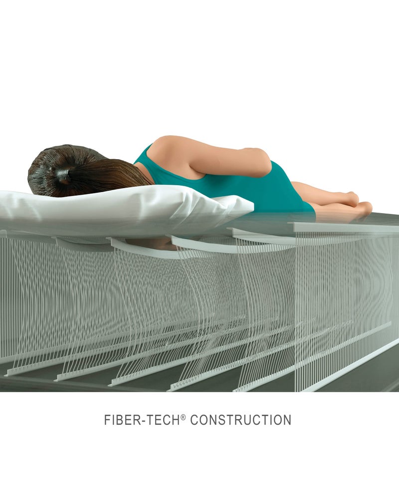 INTEX 64091ED TruAire Luxury Air Mattress: Fiber-Tech â€“ Twin Size â€“ Built-in Electric Pump â€“ 18in Bed Height â€“ 330lb Weight Capacity - Image 3