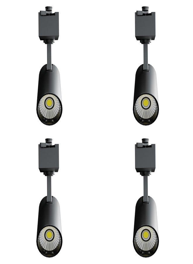 Nortek Della+ 40W LED Track Light, Surface & Spot Light for Ceiling, Track Rail Included, Cylinder Focus Light for Living Room, Showroom, Gym, Modern Ceiling Lighting, Warm White Pack of 4 - Image 1