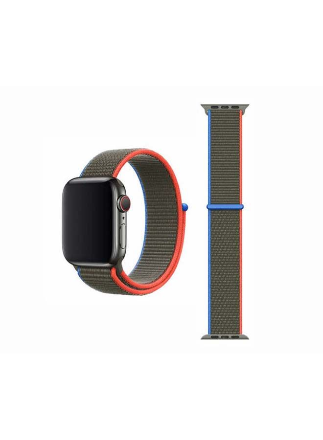 NIBEMINENT Replacement Band For Apple Watch Series 6/SE/5/4/3/2/1 Olive - Image 1