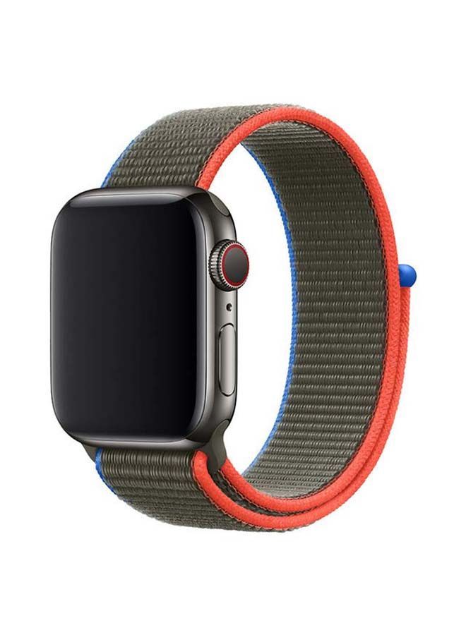 NIBEMINENT Replacement Band For Apple Watch Series 6/SE/5/4/3/2/1 Olive - Image 2