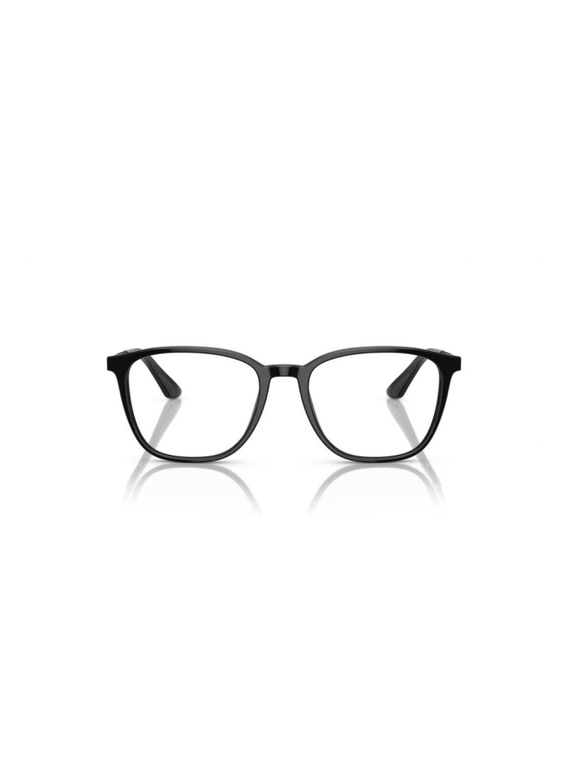 GIORGIO ARMANI Giorgio Armani Man Square  Eyeglasses- Ar 7250 - Lense Size:51Mm - Black - Image 4