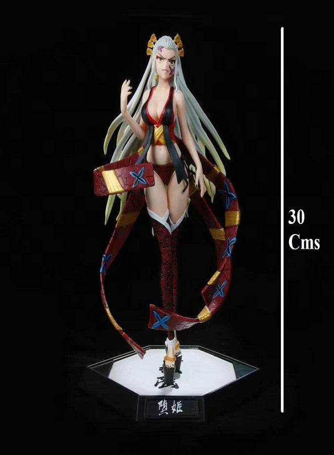 Trunkin Demon Slayer Kimetsu no Yaiba - Daki Upper Moon Six Demon Action Figure | PVC Villain Brother Sister Anime Figurine Collectible Model Toy - 30 Cms, Polyvinyl Chloride, Multicolor - Image 3