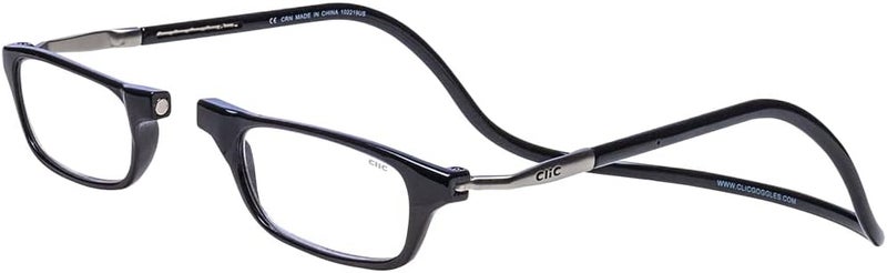 CliC Long Adjustable Front Connect Ready Reader Glasses - Black - Image 1