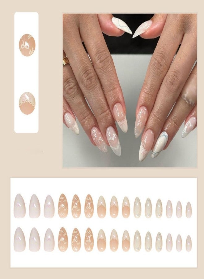 ZOONA 24 Reusable Artificial Fake Nail Set| Lightweight & Long Lasting| Easy To Use| Quick Fix For Festivals & Special Occasions - Image 2