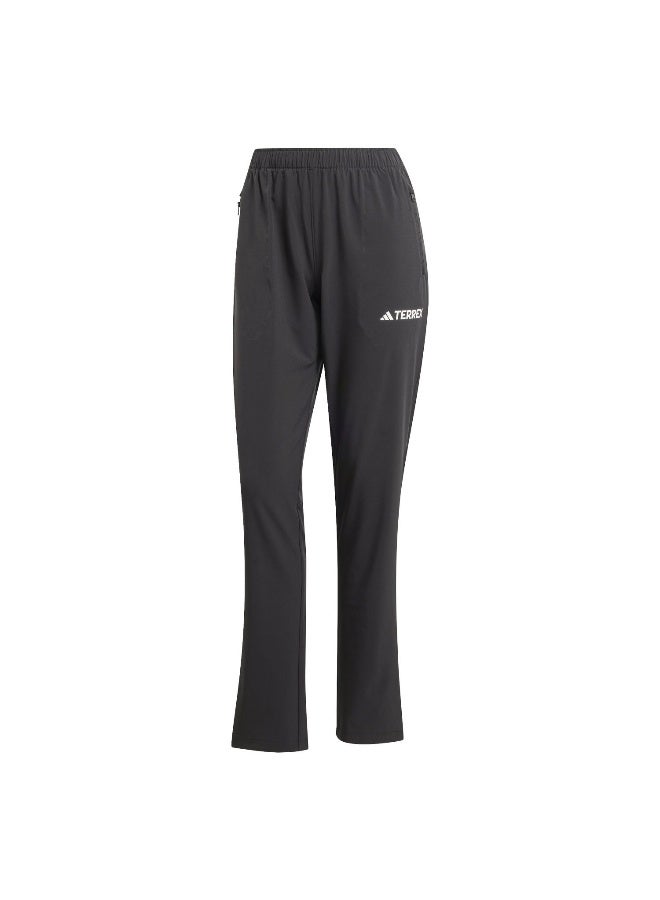 Adidas W Mt Ess Pants Black Hiking Pants For Women XS - Image 1