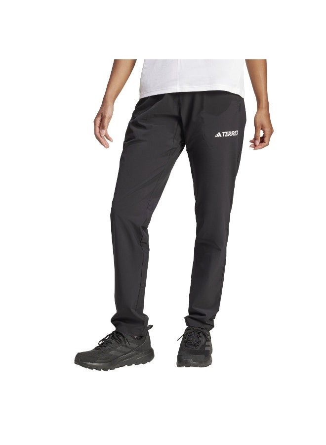 Adidas W Mt Ess Pants Black Hiking Pants For Women XS - Image 2