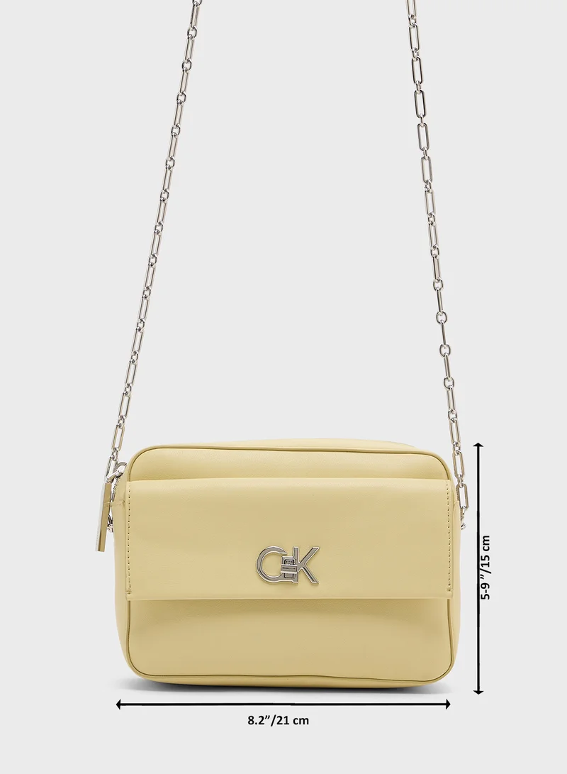 CALVIN KLEIN Logo Camera Bag