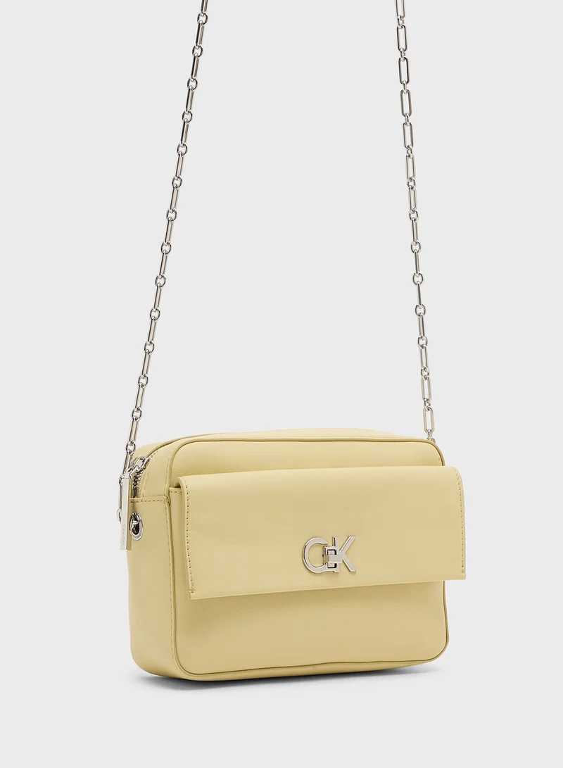 CALVIN KLEIN Logo Camera Bag