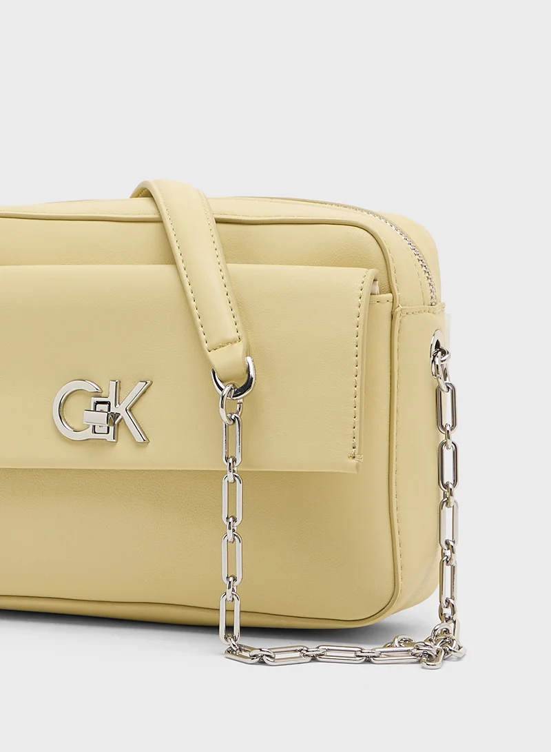 CALVIN KLEIN Logo Camera Bag