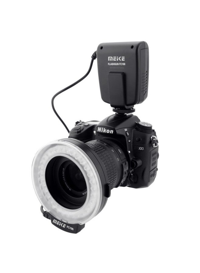 Fc100 Digital Circular Flash Light Macro Single-point Hot Shoe High-speed Sync For Canon Nikon-Color:FC100 Single Contact Canon/Olympus  - Image 4