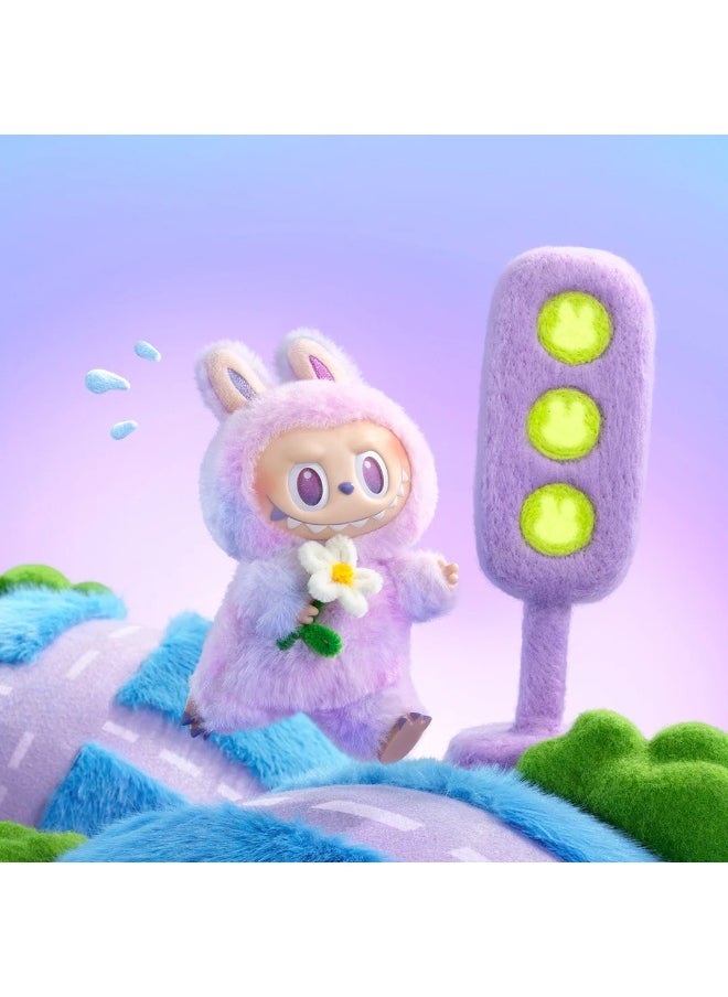 LABUBU Doll pendant LABUBU 3.0 Labubu vinyl face plush blind box Macaron 1 single box(High quality version)  - Image 2