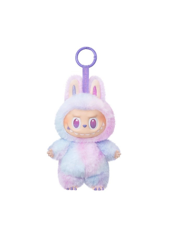 Doll pendant Labubu vinyl face plush blind box Macaron 1 single box(High quality version) - Image 1