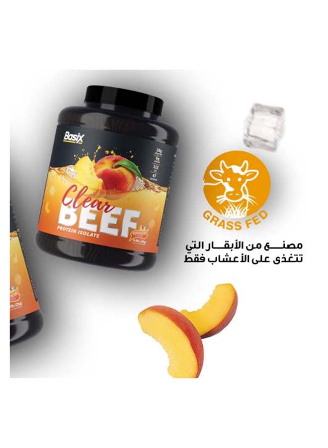 Basix Beef Protein Isolate Peach Ice Tea Flavour 4.4lb - Image 4