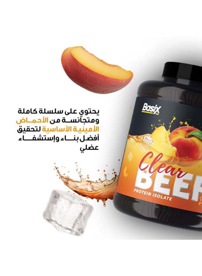 Basix Beef Protein Isolate Peach Ice Tea Flavour 4.4lb - Image 5