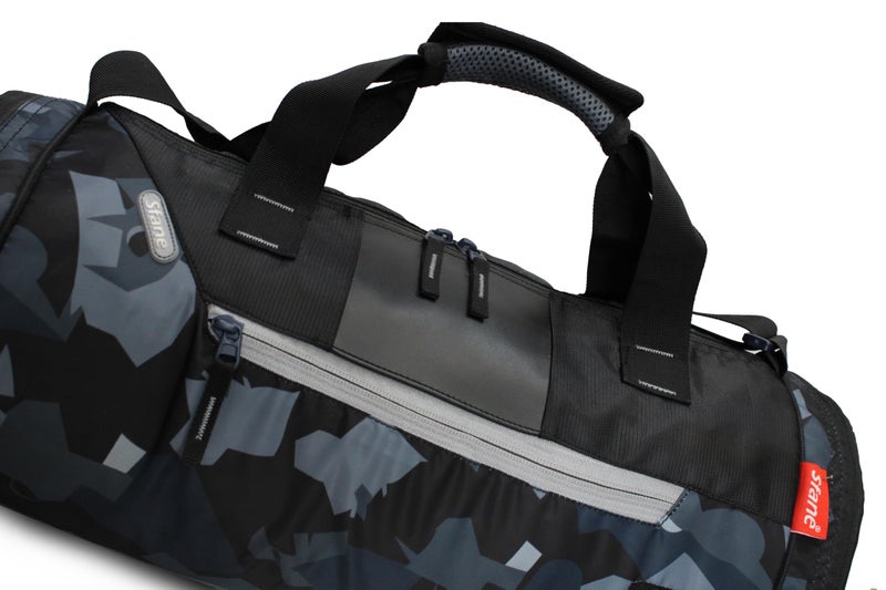 Sfane Sports Duffel Gym Bag for Men & Women (Jet Black) - Image 2