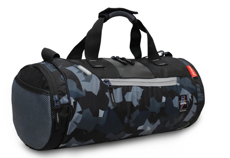 Sfane Sports Duffel Gym Bag for Men & Women (Jet Black) - Image 3