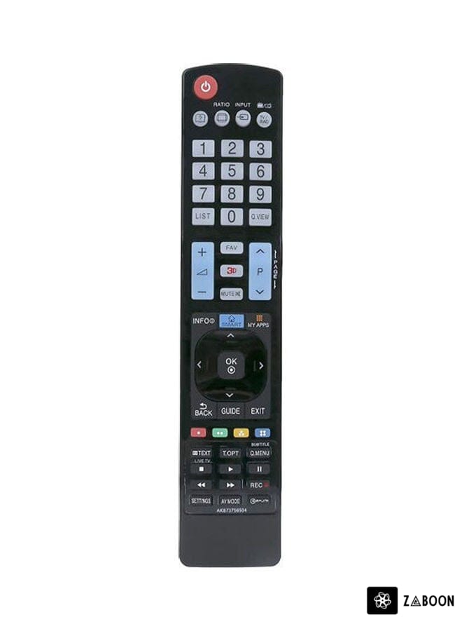 Zaboon Allimity Akb73756504 Replace Remote Fit For Lg 3D Smart Lcd Tv Black
