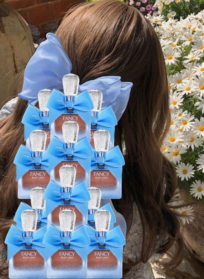 Johan.B Paris 12 Pieces Fancy Blue Lady Perfume 85ML - Image 1