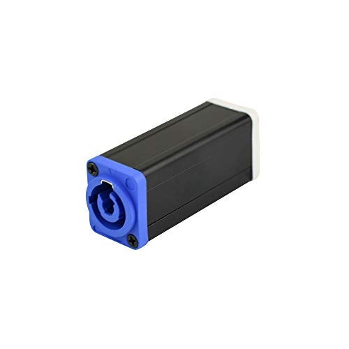 BESCOOS Toronce PowerCON NAC3MM-1 NAC3MPA-1 to NAC3MPB-1 AC Power Coupler 20A(Blue-Gray_2Pack) - Image 2