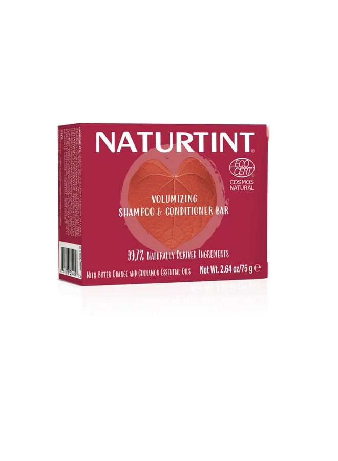 NATURTINT 2 In 1 Volumizing Shampoo And Conditioner Bars Ecofriendly (Volumizing Cinnamon) - Image 4