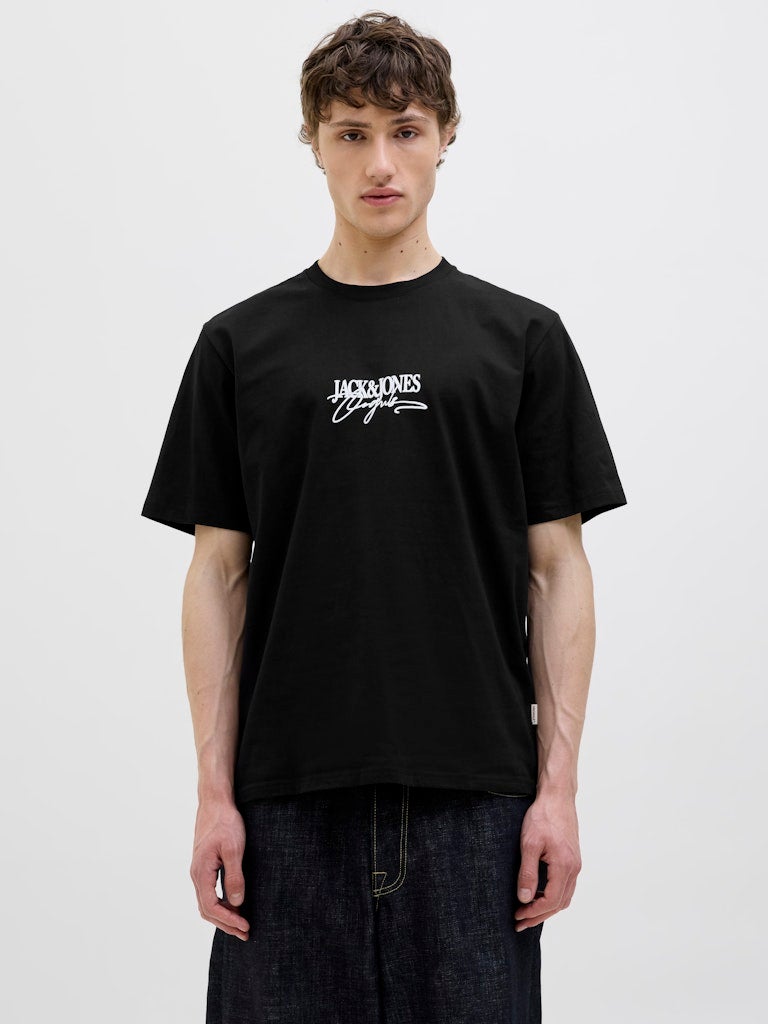 JACK & JONES JORALMERIA BRANDING TEE SS CREW NECK - Image 1