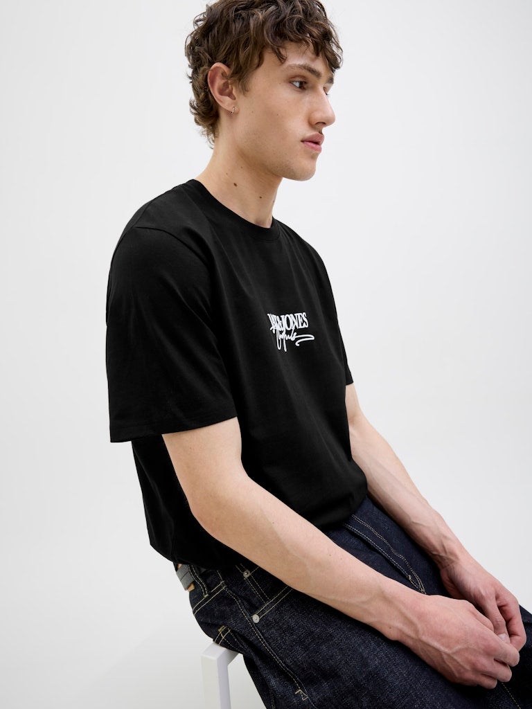 JACK & JONES JORALMERIA BRANDING TEE SS CREW NECK - Image 3