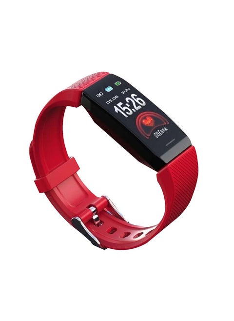 Smart Band IK-WSBQ1 Red - Heart Rate and Activity Tracker with Blood Oxygen Monitor, Multi-Sport Modes, and Waterproof Fitness Watch