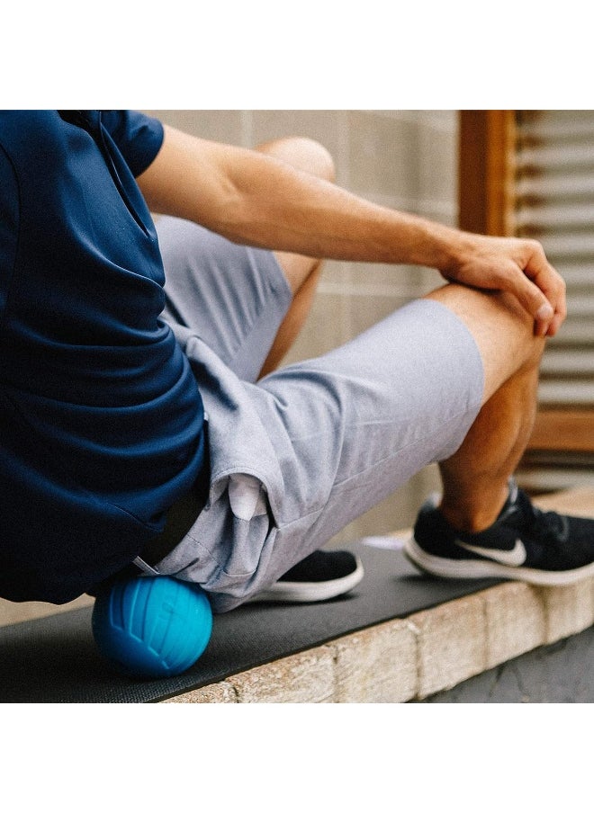Atom I High Density Massage Ball For Pecs, Shoulders, Glutes, Hamstrings, Quads And Traps Self Myofascial Release, Massage, Mobility And Recovery