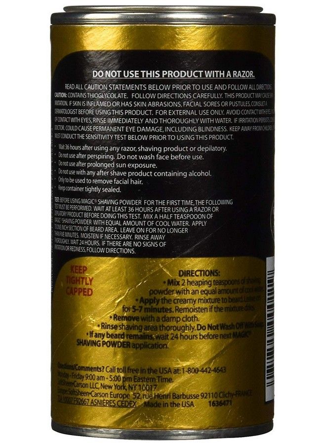 Magic Fragrant Shaving Powder Gold 4.5 Ounce (127G) (2 Pack) - Image 3