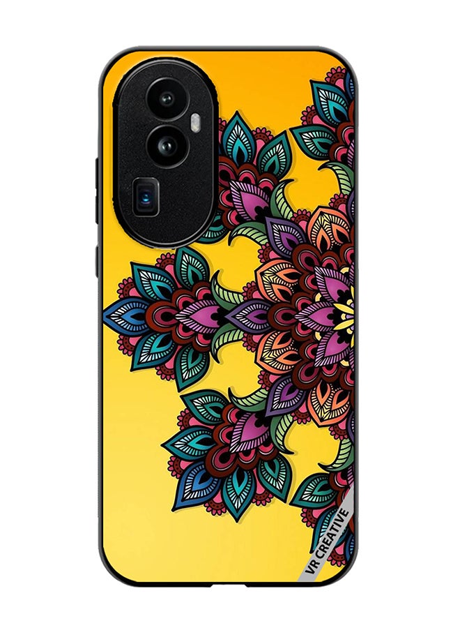 VR CREATIVE Protective Case Cover For Oppo Reno 10 Pro Plus Mandala Design Multicolour - Image 1