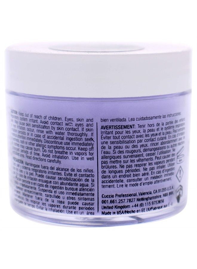 Cuccio Pro - Cuccio Powder Polish - Dip Acrylic Nail Colour Dip System - 45g (1.6 oz) Dipping Powder - Pastel Purple - Image 1