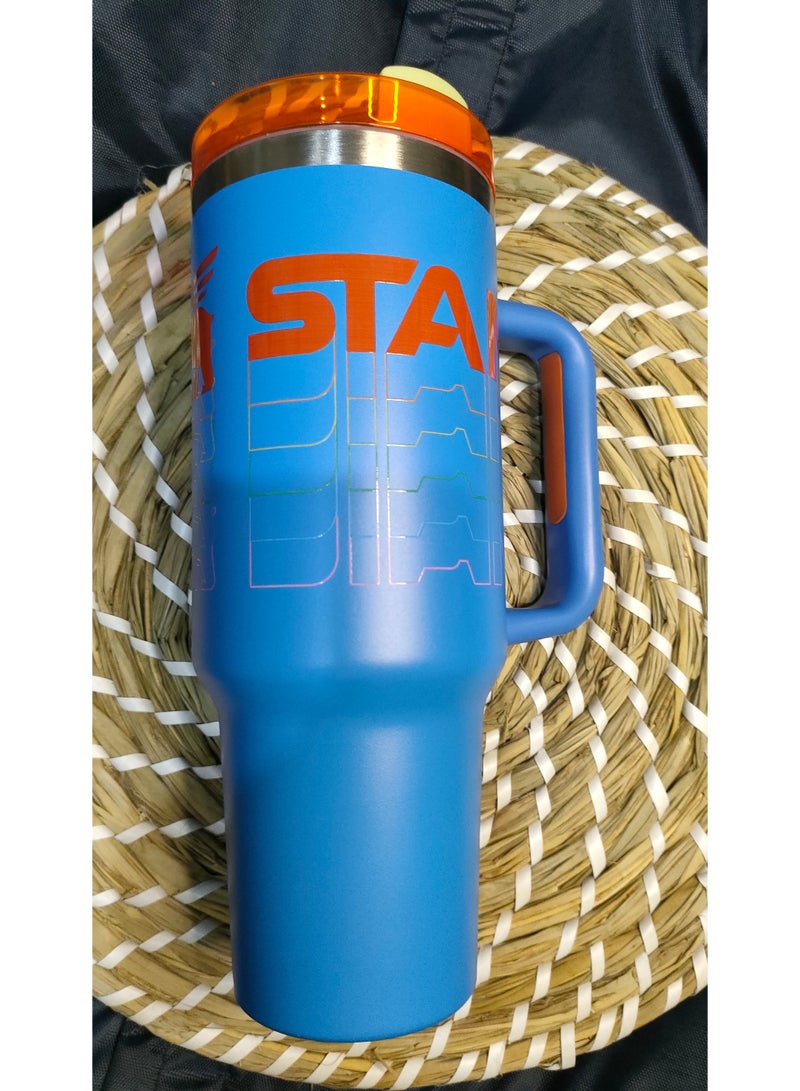 Stanley Quencher H2.0 Stainless Steel 1200ml (blue) - Image 4