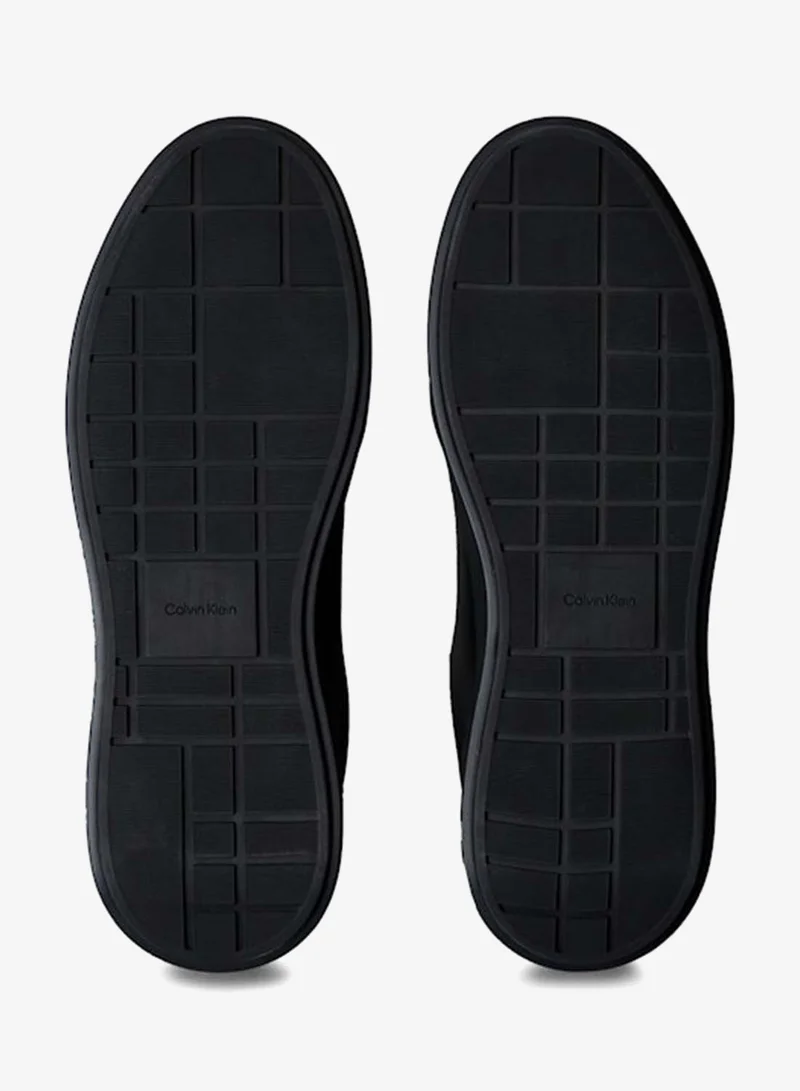 Calvin Klein Jeans WHITE Leather Durable Traction Chunky Trainers for Men | Best Price UAE