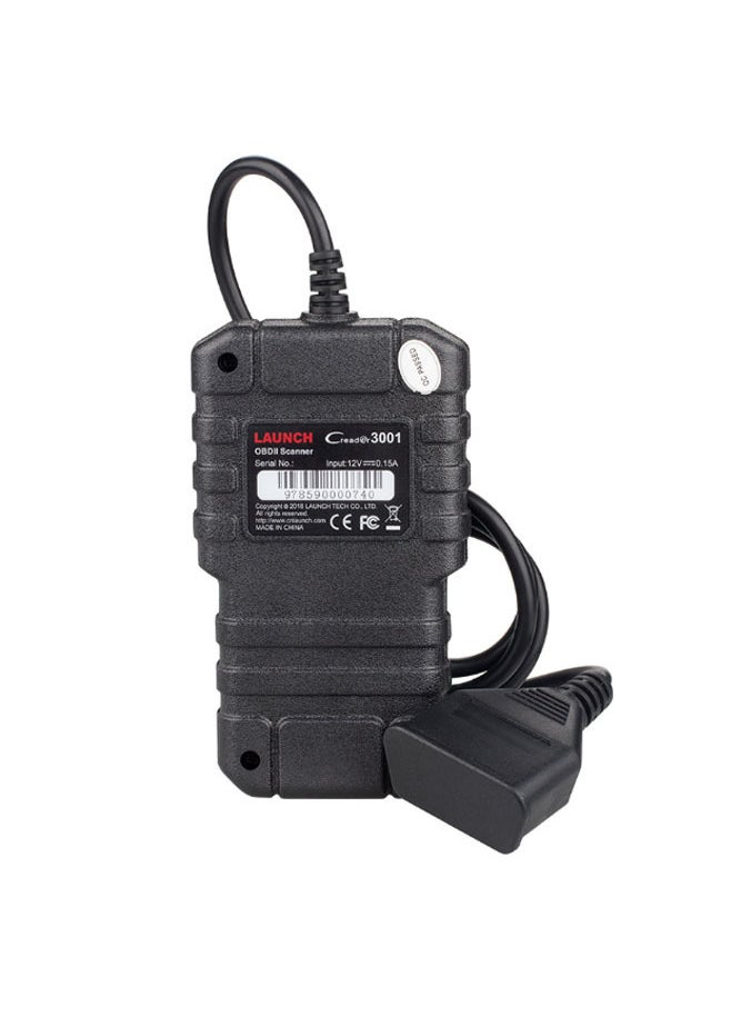 LAUNCH Creader 3001 OBD2 Scanner Automotive Car Diagnostic Tool, Check Engine Light O2 Sensor Systems OBD Code Readers Scan Tools