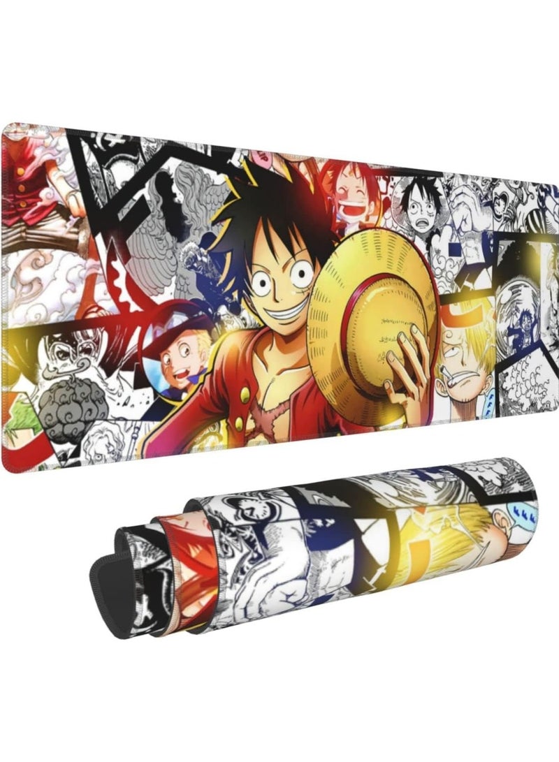 General Mouse Pads, Custom Anime Mouse Pads, Non-Slip Gaming Mouse Pads, Desk Pads with Rubber Stitched Edges for Office, Home & Gamers (80×30)  - Image 5