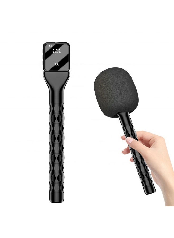 Wireless Microphone Handheld Adapter News TV Reporter Interview Hand Stick For All Type of Wirelsss Microphone - Image 4