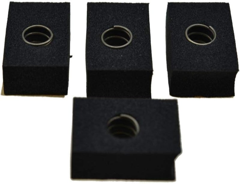 KAISH Pack of 4 Bass Pickup Height Foam Pickup Height Adjustment Pads with Springs for P Bass or Jaquar Pickups - Image 4