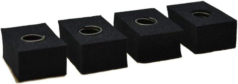 KAISH Pack of 4 Bass Pickup Height Foam Pickup Height Adjustment Pads with Springs for P Bass or Jaquar Pickups - Image 3